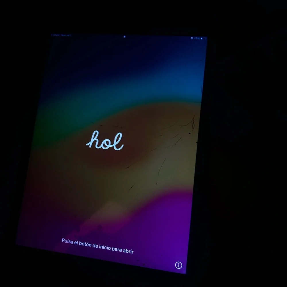 iPad 7th gen 32gb cracked but no issues